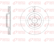 61786.10 Brzdový kotúč REMSA