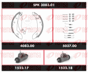 SPK 3083.01 Sada bŕzd, Bubnová brzda Super Precision Kit REMSA