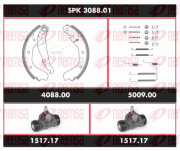 SPK 3088.01 Sada bŕzd, Bubnová brzda Super Precision Kit REMSA