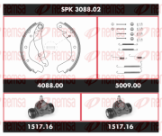 SPK 3088.02 Sada bŕzd, Bubnová brzda Super Precision Kit REMSA