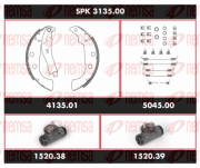 SPK 3135.00 Sada bŕzd, Bubnová brzda Super Precision Kit REMSA