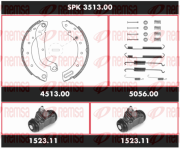 SPK 3513.00 Sada bŕzd, Bubnová brzda Super Precision Kit REMSA