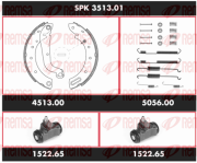 SPK 3513.01 Sada bŕzd, Bubnová brzda Super Precision Kit REMSA