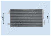 CND093045 Kondenzátor klimatizácie JAPANPARTS
