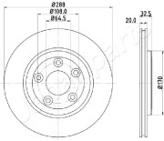 DP-0315 Brzdový kotúč JAPANPARTS