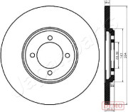 DP-0318C Brzdový kotúč JAPANPARTS