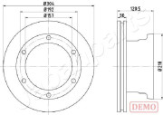 DP-0529C Brzdový kotúč JAPANPARTS