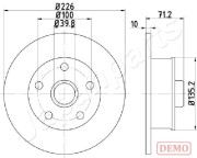 DP-0923C Brzdový kotúč JAPANPARTS