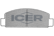 180630 Sada brzdových platničiek kotúčovej brzdy ICER