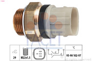 7.5652 Teplotný spínač ventilátora chladenia Made in Italy - OE Equivalent FACET