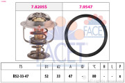 7.8205 Termostat chladenia Made in Italy - OE Equivalent FACET