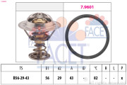 7.8339 Termostat chladenia Made in Italy - OE Equivalent FACET