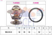 7.8396 Termostat chladenia Made in Italy - OE Equivalent FACET