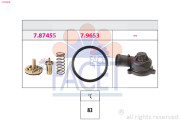 7.8745K Termostat chladenia Made in Italy - OE Equivalent FACET