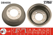 DB4056 Brzdový bubon TRW
