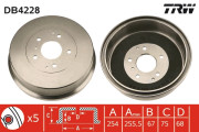DB4228 Brzdový bubon TRW