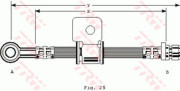 PHD116 Brzdová hadica TRW