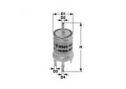 MBNA1503 Palivový filter CLEAN FILTERS