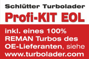166-03080EOL Plniace dúchadlo END of LIFE Turbocharger - Original BorgWarner Reman SCHLÜTTER TURBOLADE