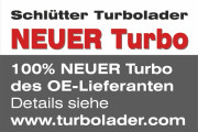 172-11870 Plniace dúchadlo Original NEW BorgWarner Turbocharger SCHLÜTTER TURBOLADE