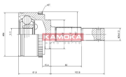 6844 Sada kĺbov hnacieho hriadeľa KAMOKA