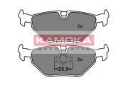 JQ1011156 Sada brzdových platničiek kotúčovej brzdy KAMOKA