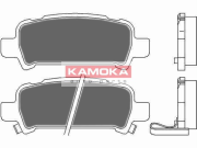 JQ101116 Sada brzdových platničiek kotúčovej brzdy KAMOKA
