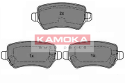 JQ101141 Sada brzdových platničiek kotúčovej brzdy KAMOKA