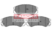 JQ1012030 Sada brzdových platničiek kotúčovej brzdy KAMOKA