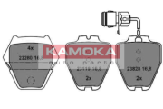 JQ1013420 Sada brzdových platničiek kotúčovej brzdy KAMOKA