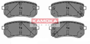 JQ1013906 Sada brzdových platničiek kotúčovej brzdy KAMOKA