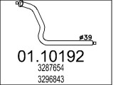 01.10192 Výfukové potrubie MTS