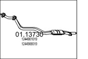 01.13730 Výfukové potrubie MTS