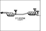 01.60294 Koncový tlmič výfuku MTS