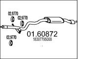 01.60872 Koncový tlmič výfuku MTS