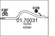 01.70031 Výfukové potrubie MTS