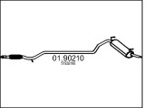 01.90210 Koncový tlmič výfuku MTS