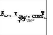 01.96200 Koncový tlmič výfuku MTS