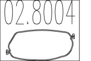 02.8004 Spojka trubiek výfukového systému MTS