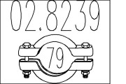02.8239 Spojka trubiek výfukového systému MTS