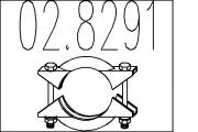 02.8291 Spojka trubiek výfukového systému MTS
