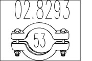 02.8293 Spojka trubiek výfukového systému MTS