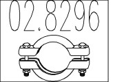 02.8296 Spojka trubiek výfukového systému MTS