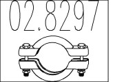 02.8297 Spojka trubiek výfukového systému MTS