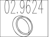 02.9624 Tesniaci krúżok pre výfuk. trubku MTS