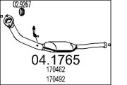 04.1765 Katalyzátor MTS
