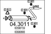 04.3011 Katalyzátor MTS
