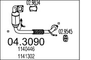 04.3090 Katalyzátor MTS
