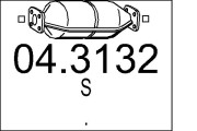 04.3132 Katalyzátor MTS