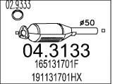 04.3133 Katalyzátor MTS